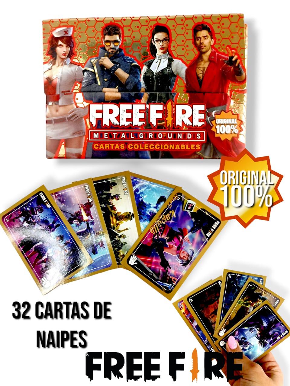 Naipes FREEFIRE METALGROUNDS