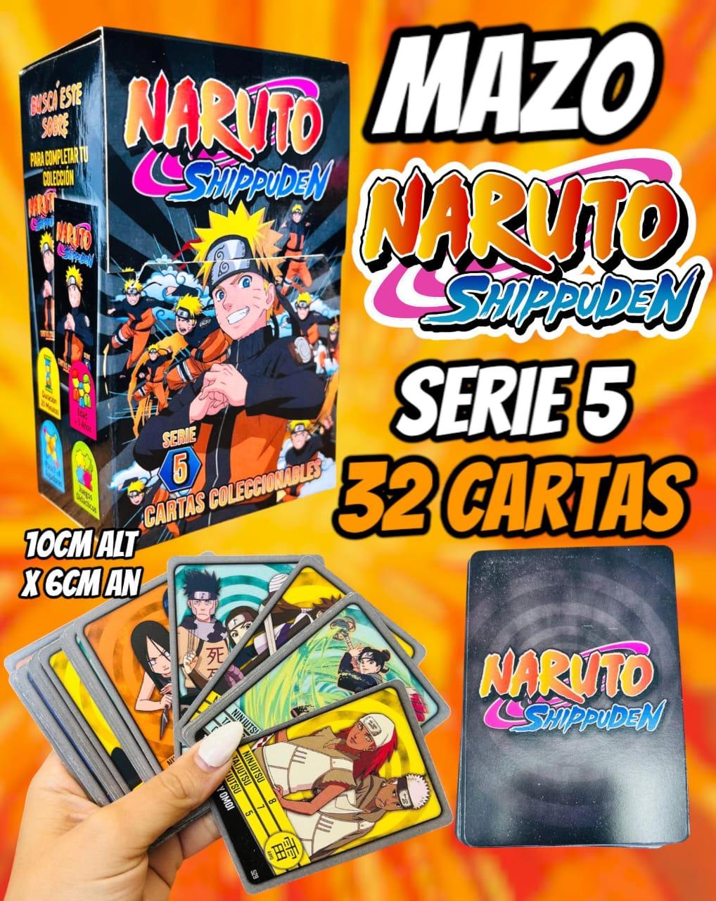 MAZO DE CARTAS NARUTO SHIPPUDEN TEMPORADA 5
