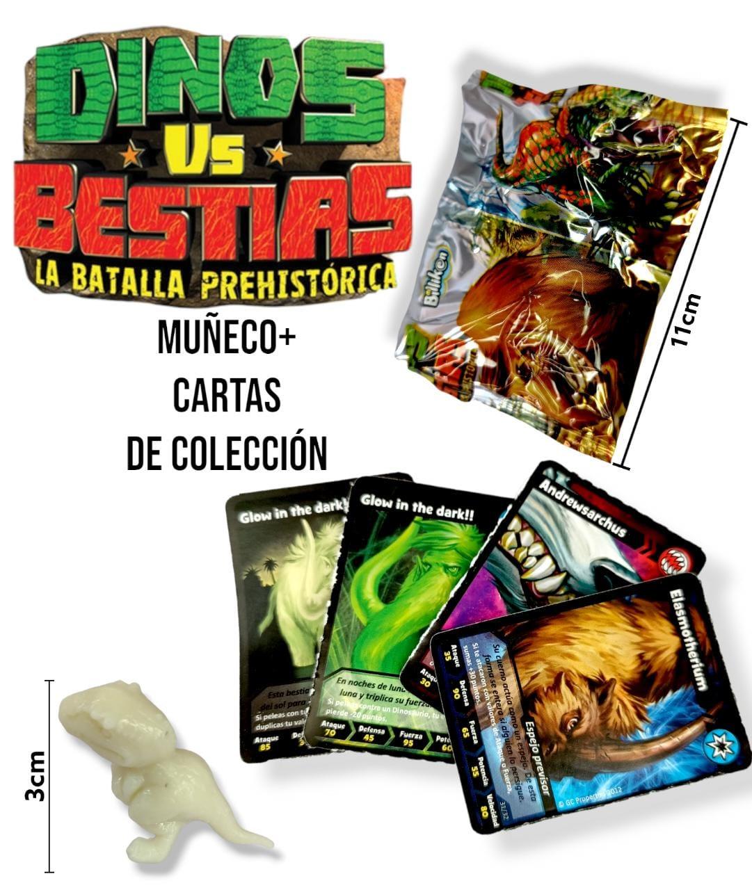 Flow Pack Dino vs Bestias ( La batalla Prehistorica )