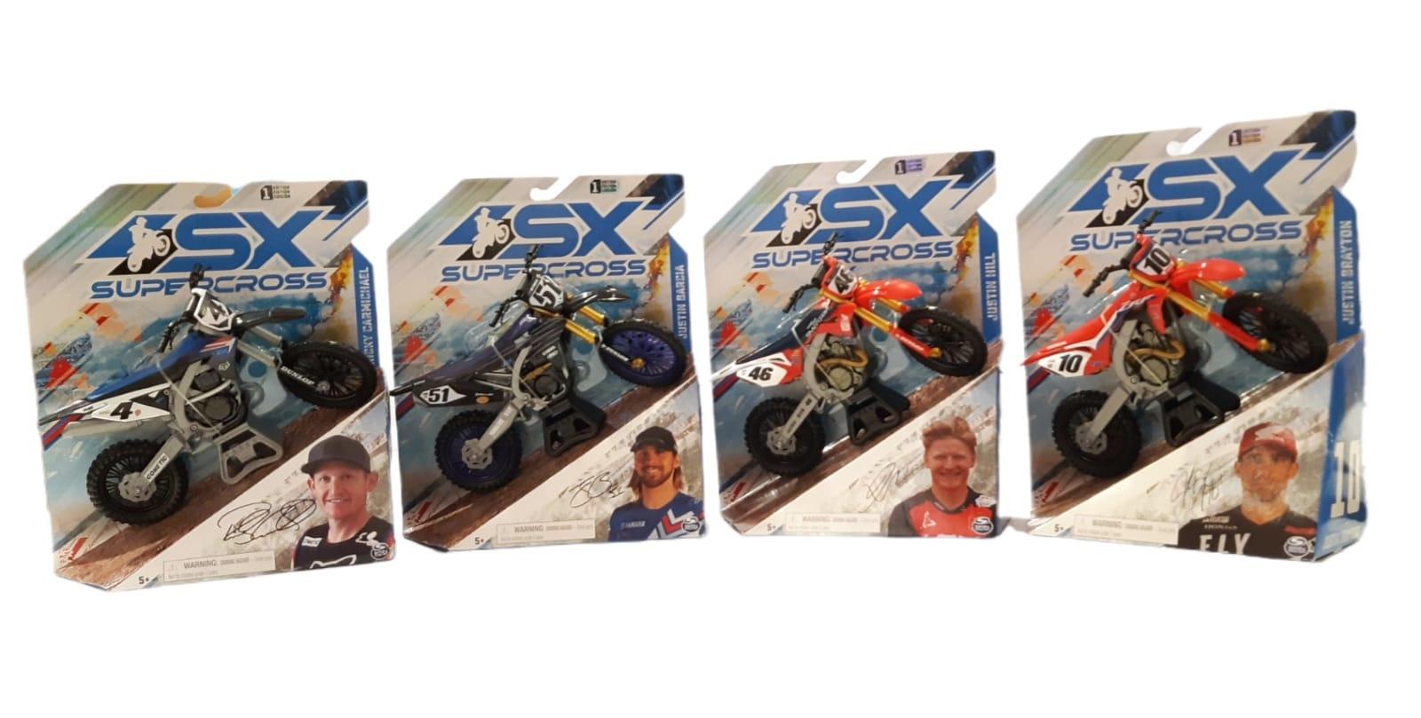 Supercross - Moto Die-Cast escala 1:10