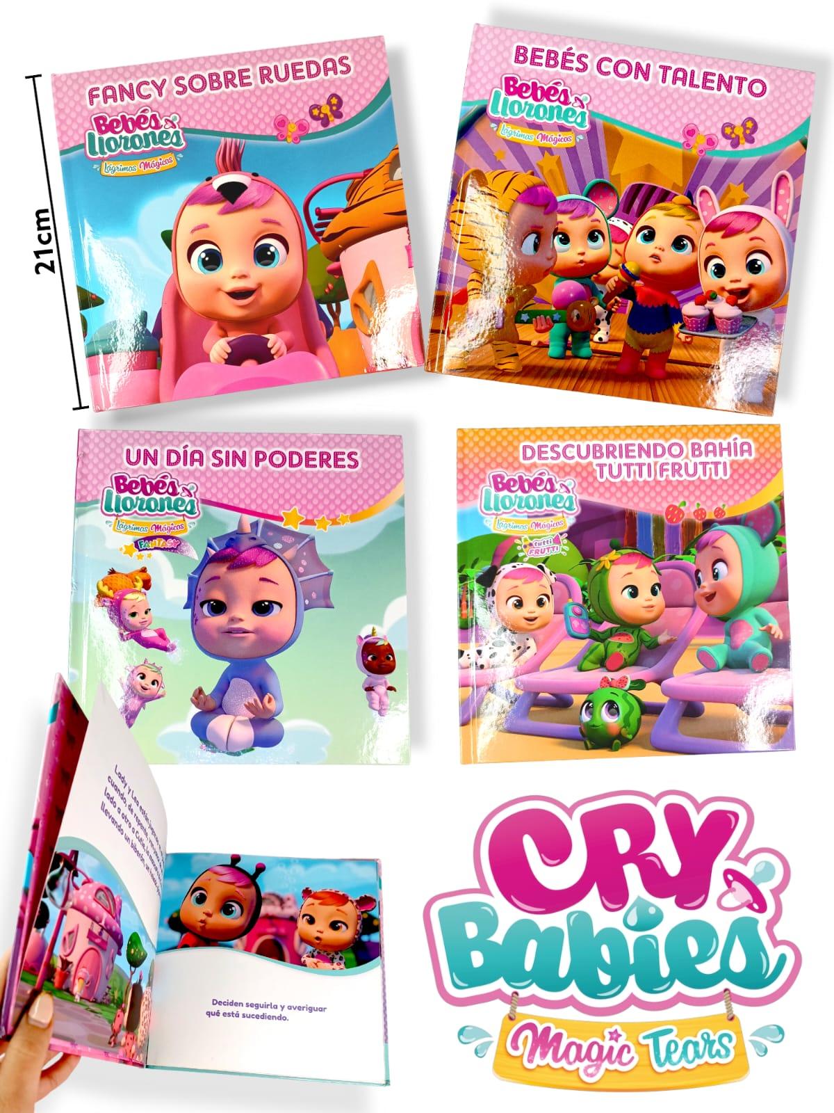 Libro tapa dura BEBE LLORONES ( CRYBABY )
