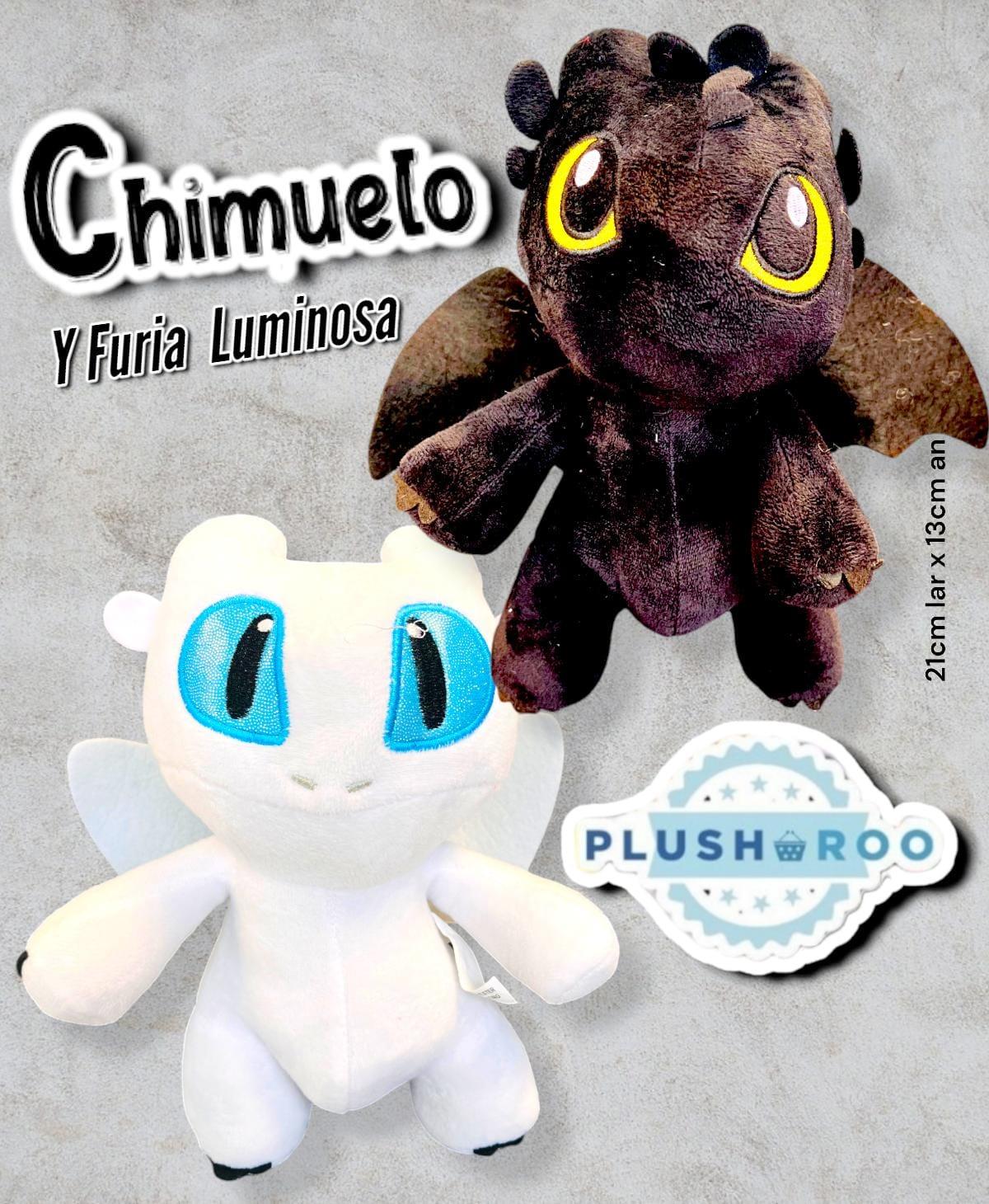 Peluche chimuelo y furia luminosa new arrivals