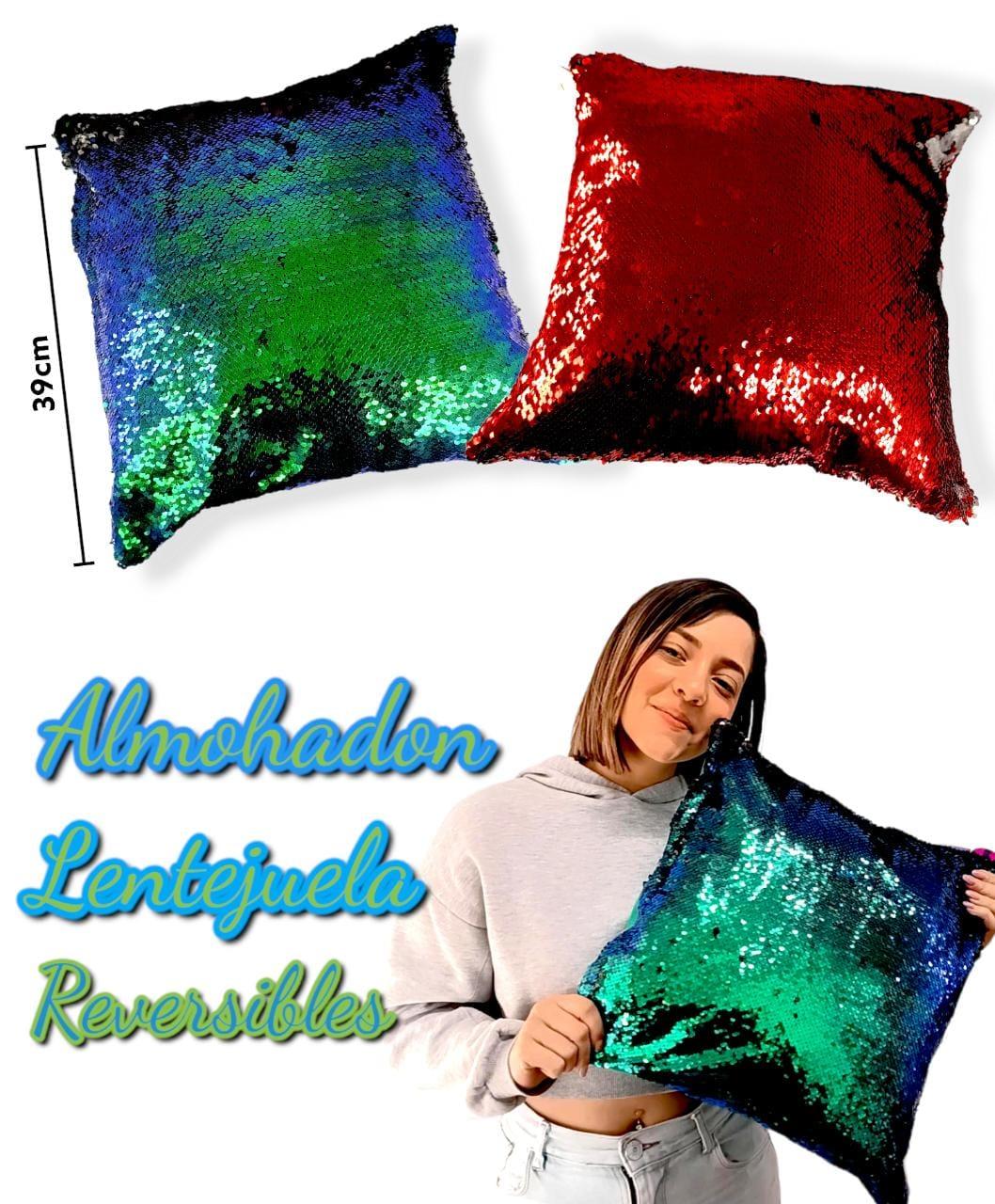 Almohadon Lentejuela Reversible 39cm