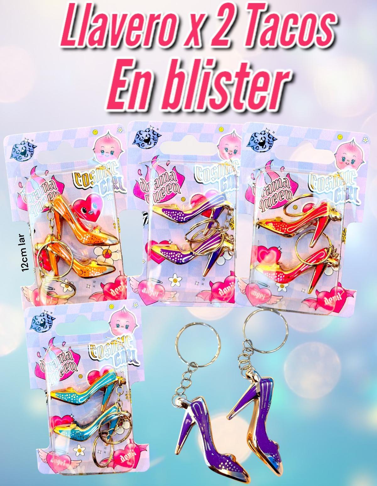 Llavero x 2 Tacos en Blister 