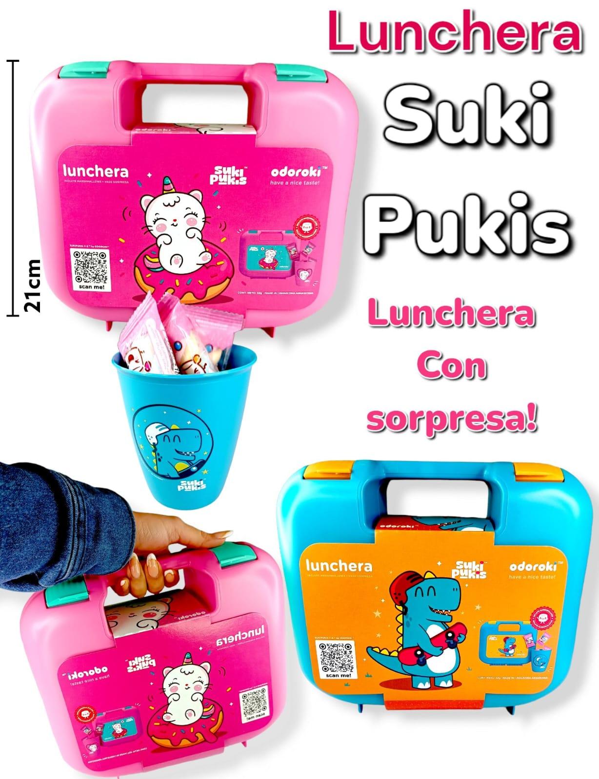 Lunchera plastica Sorpresa SUKI PUKIS 21cm ODOROKI