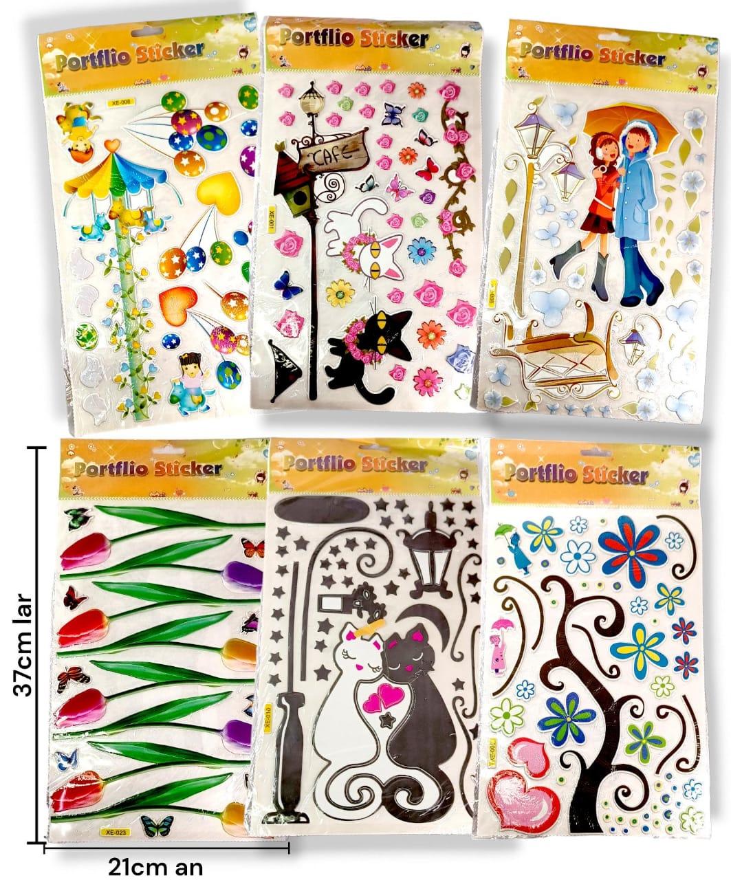 Stickers Para Pared SURTIDOS grande 37cm