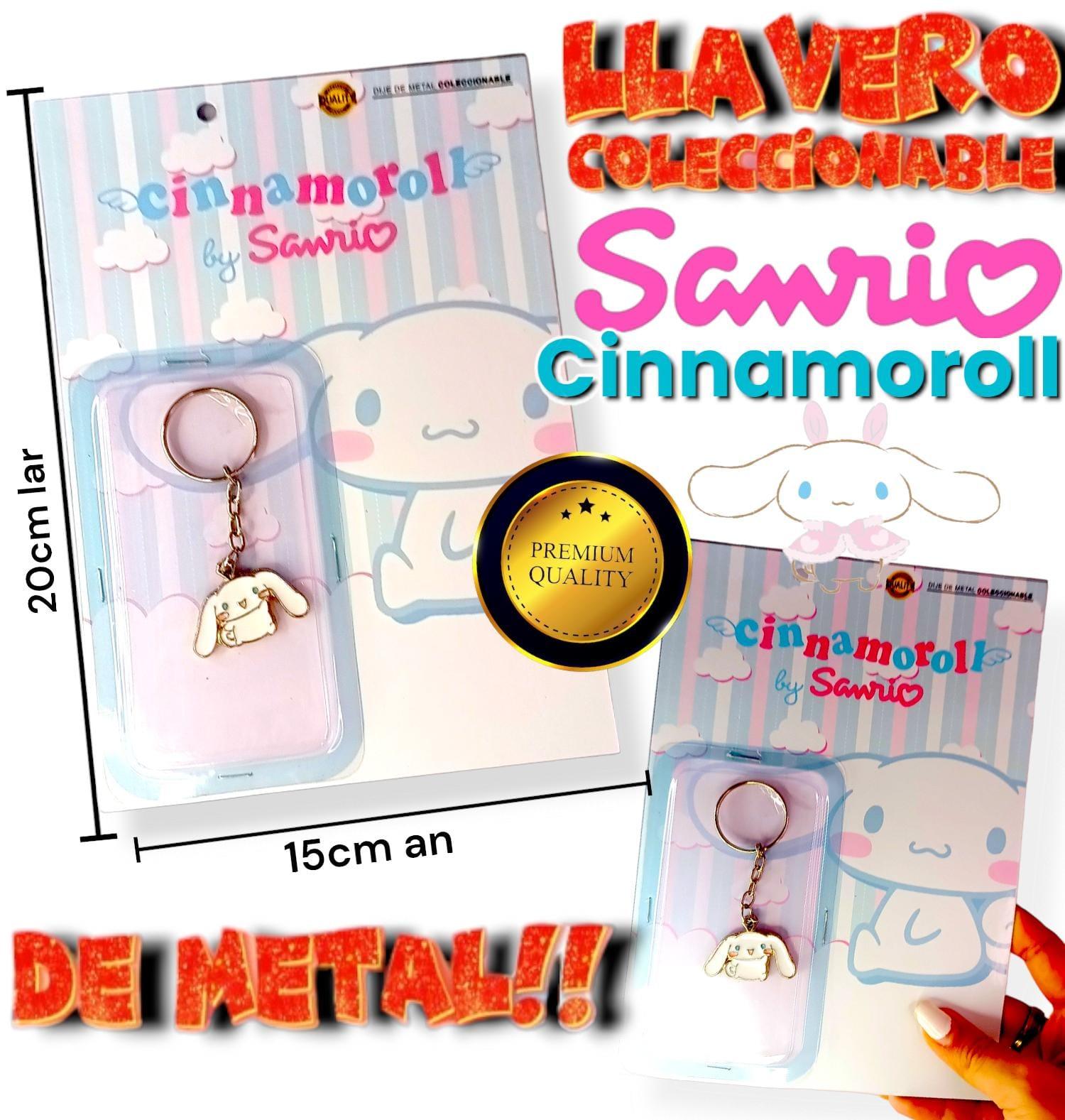 Llavero Colecionables PREMIUM  de Metal CINNAMOROLL SANRIO