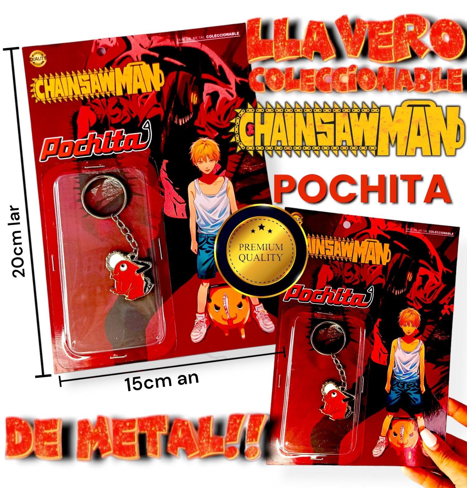 Llavero Coleccionables PREMIUM de metal CHAISAM MAN POCHITA