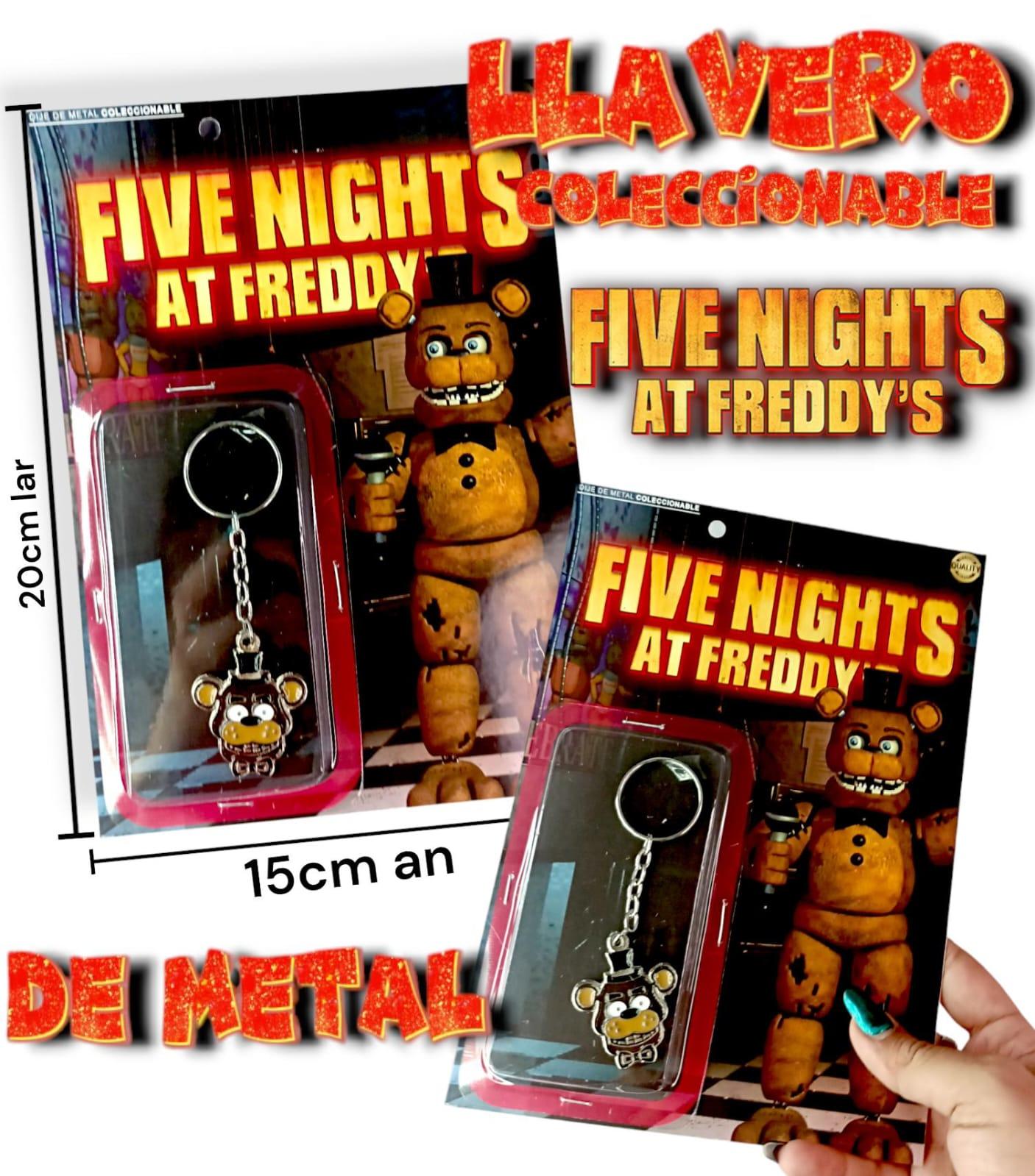Llavero Coleccionables  PREMIUM FIVE NIGHTS AT FREDDY`S De Metal
