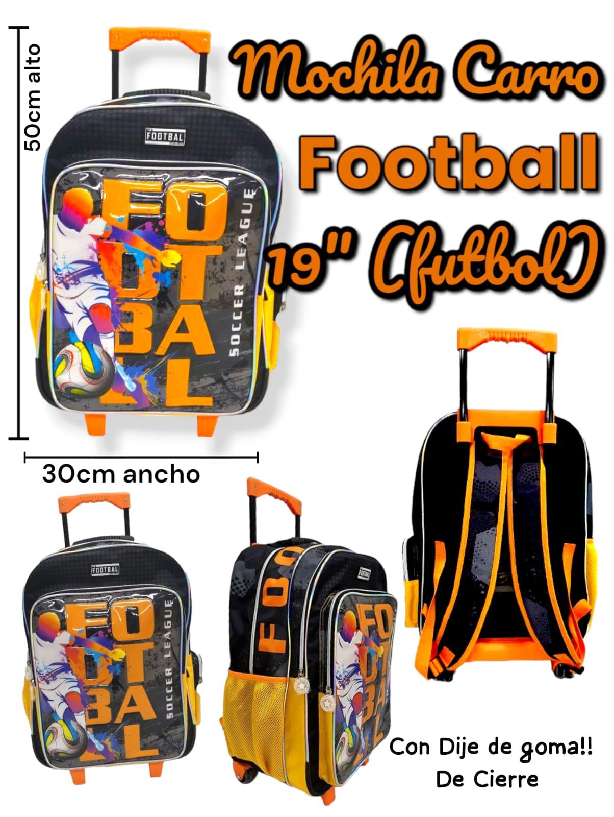 Mochila carro Football 19