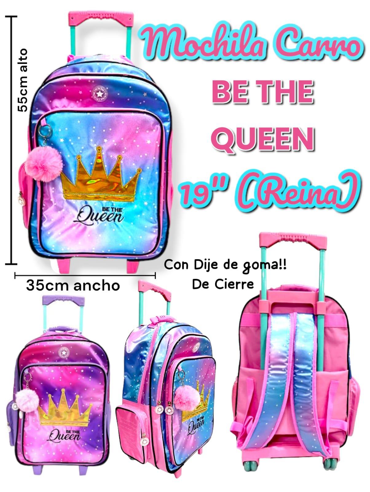 Mochila carro BE THE QUEEN 19