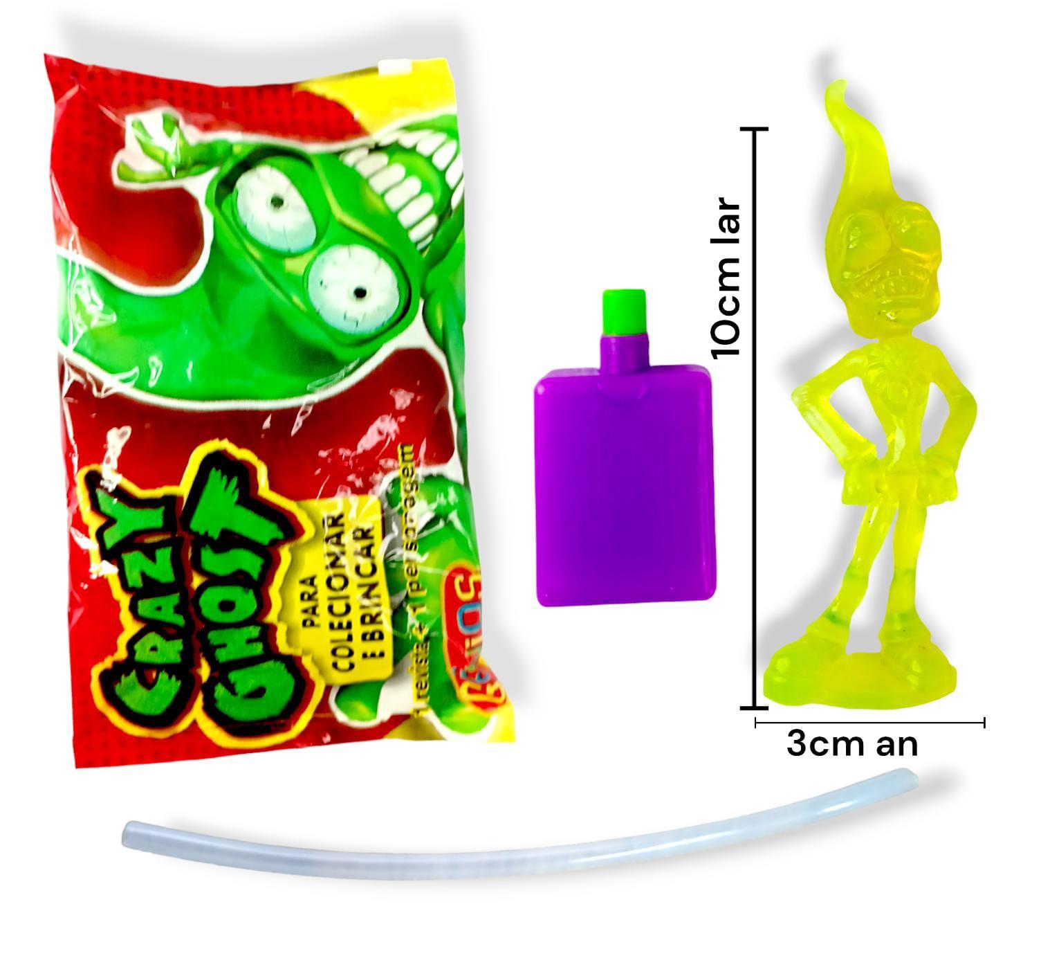 Sobre CRAZY GHOST lanza agua con muñeco