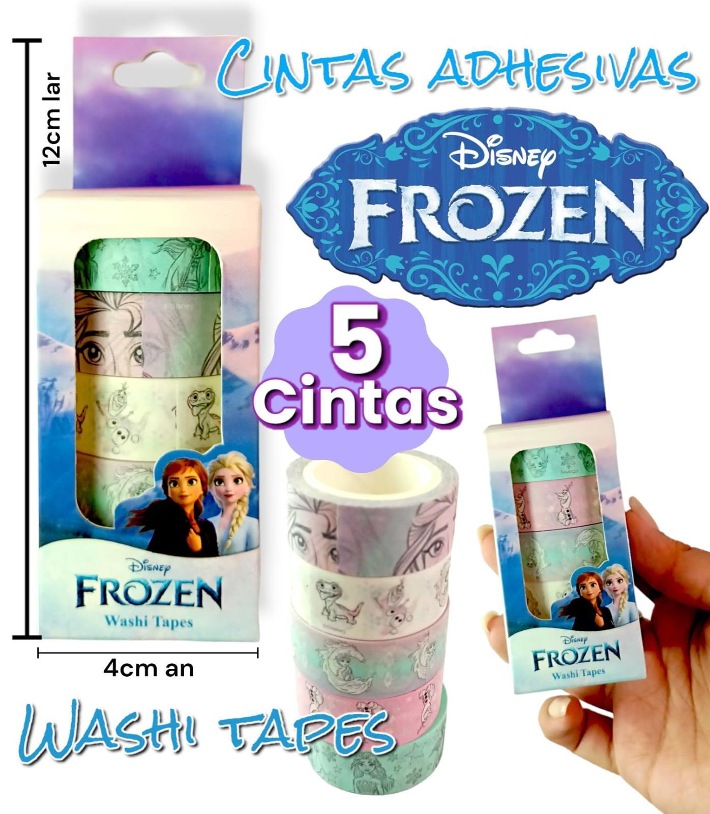Cintas Adhesivas FROZEN (5 Cintas)