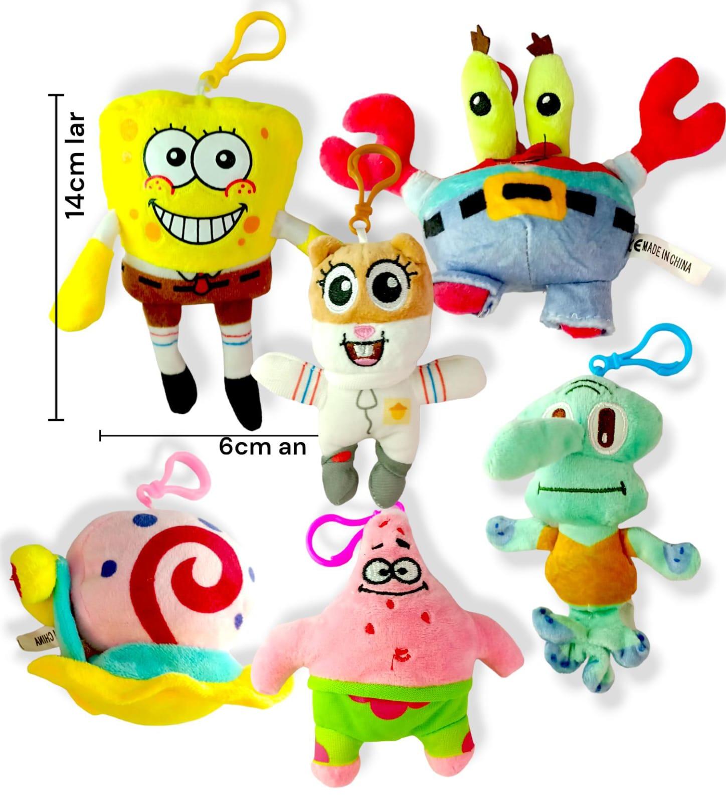 Peluchin Llavero Bob Esponja 14cm