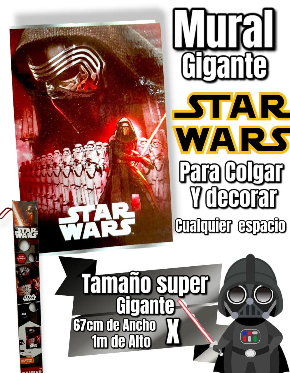 Mural Gigante STAR WARS Para Colgar y Decorar