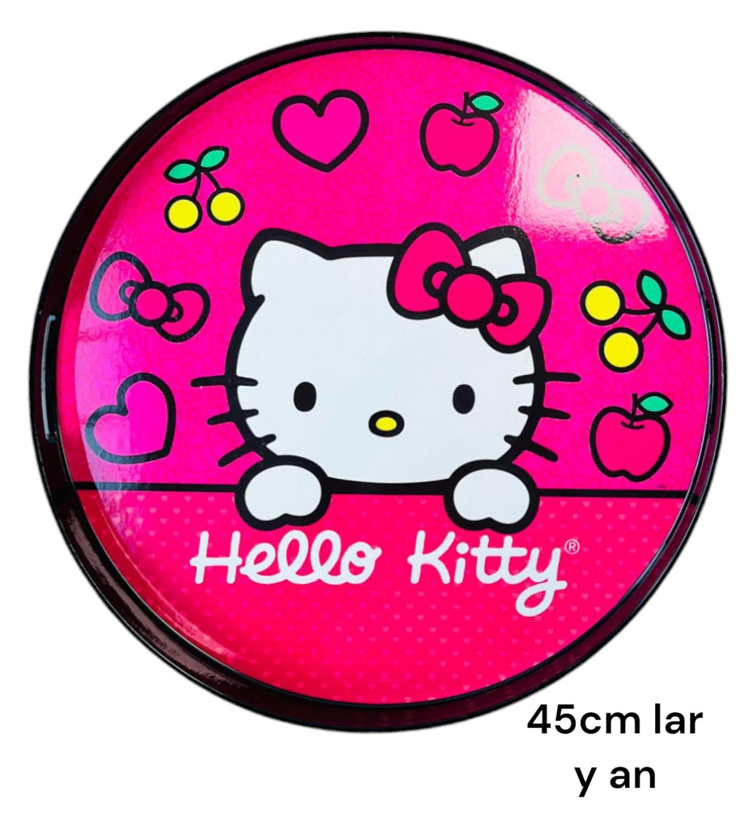 H.KITTY BANDEJA REDONDA LARGE