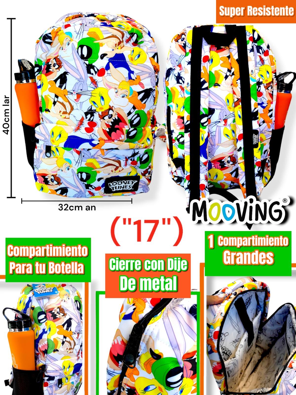MOCHILA LOONEY TUNES original MOOVING