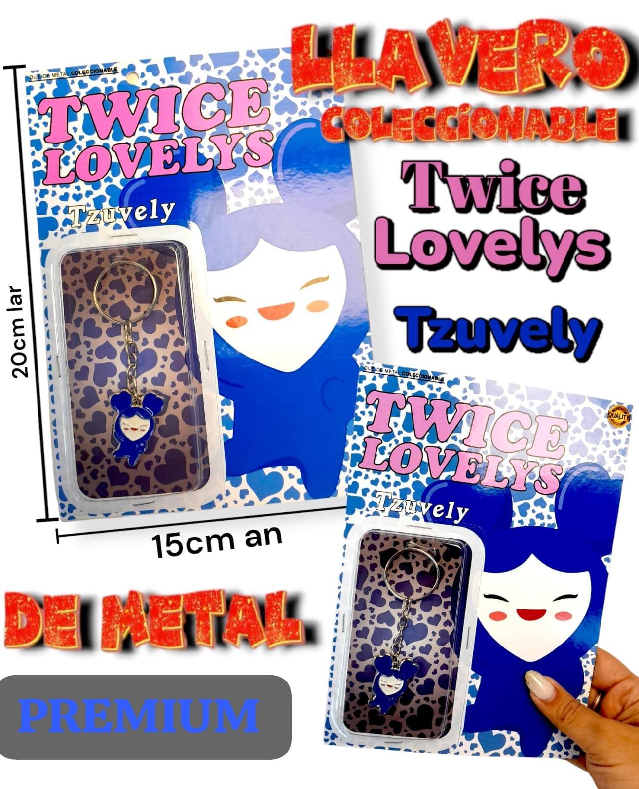 Llavero Premium Coleccionable de Metal  Twice Lovelys (TZUVELY)