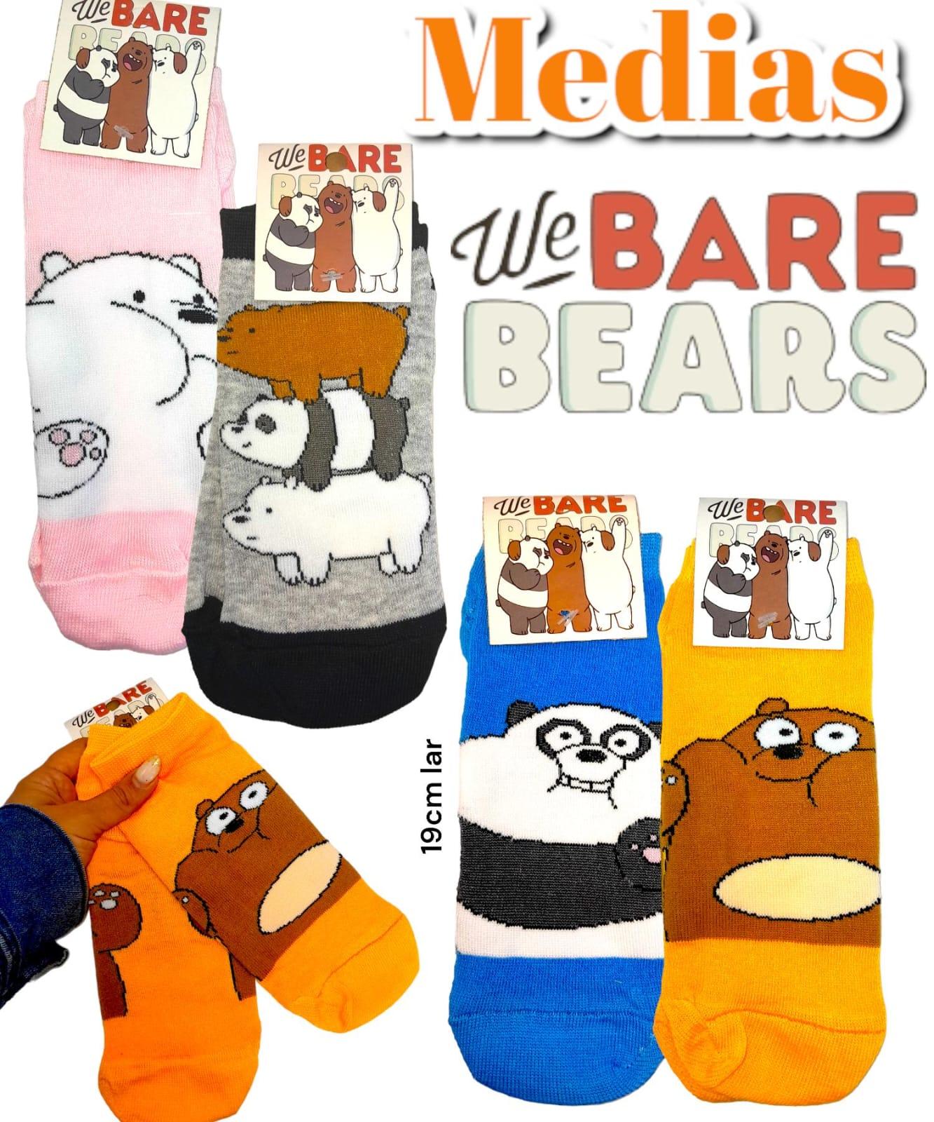 Set por 12 pares de medias Osos Escandalosos