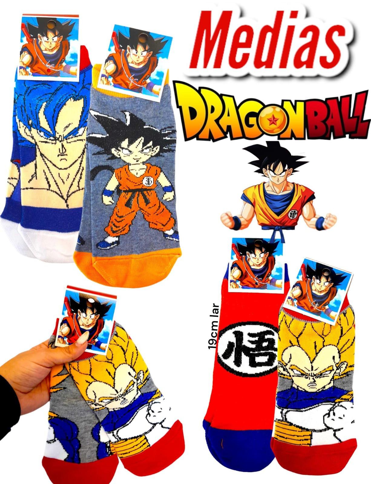 Set de 12 pares de medias Dragon Ball Z