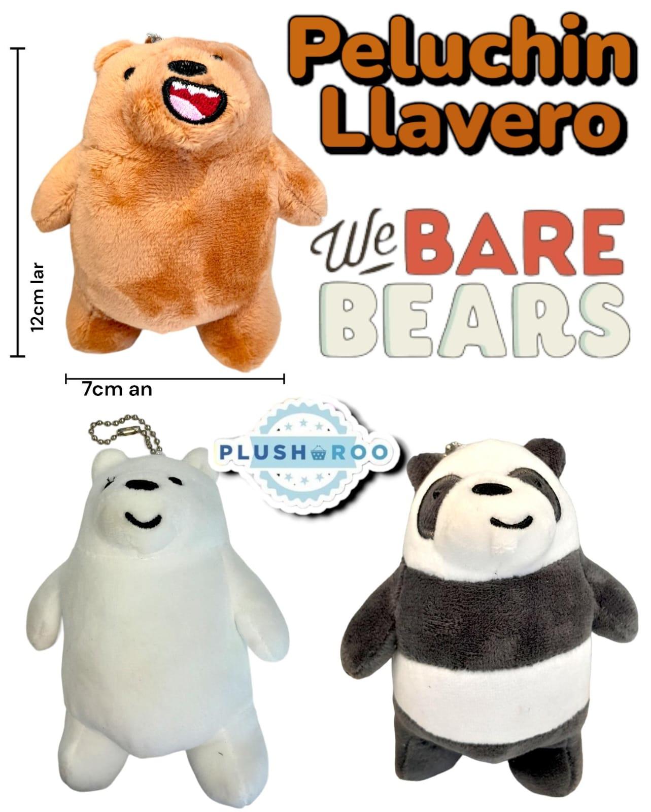 Peluchin Premium PLUSHAROO 2024 Llavero Surtidos Osos Escandalosos