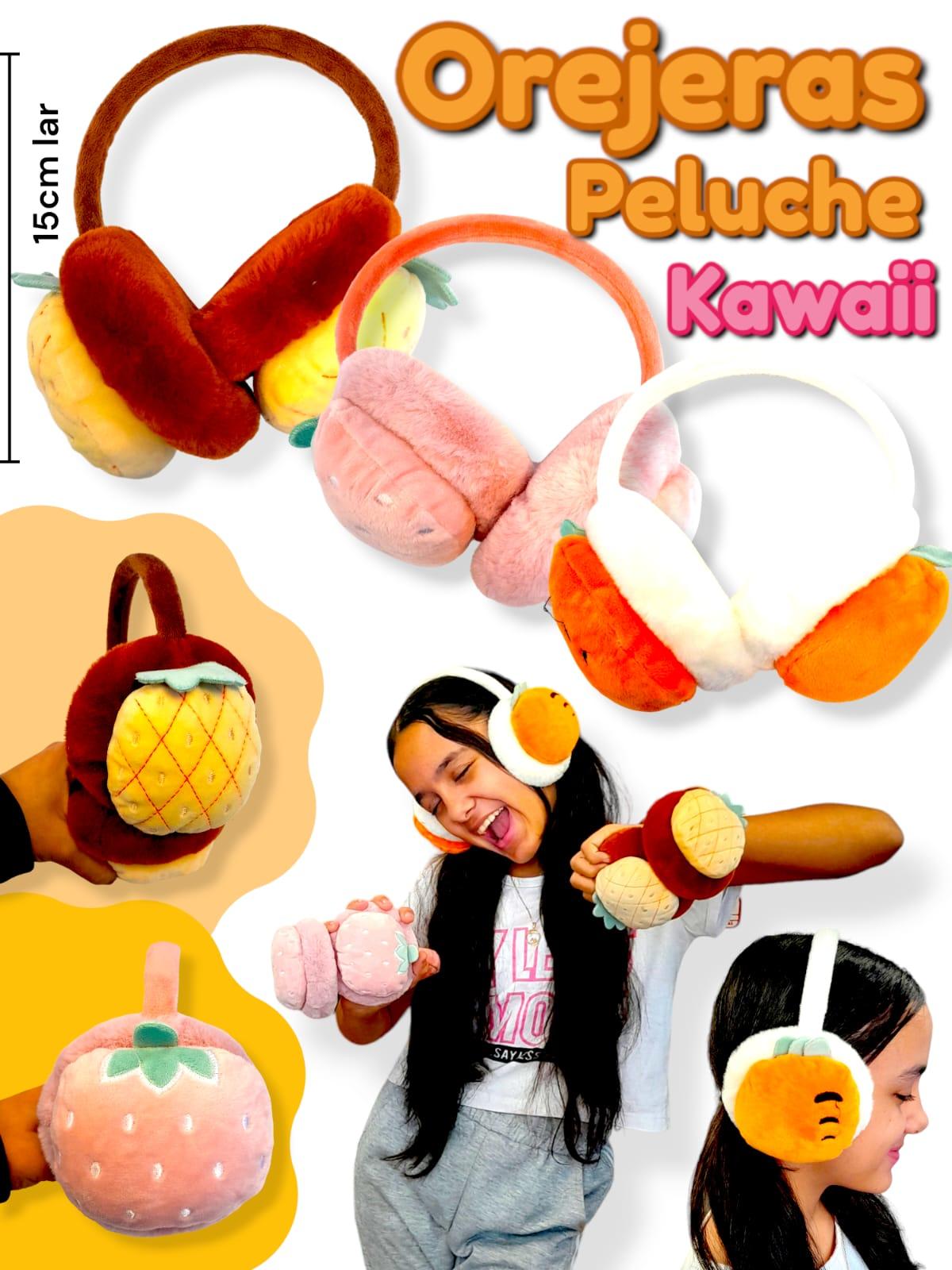 Orejeras Peluche Kawaii