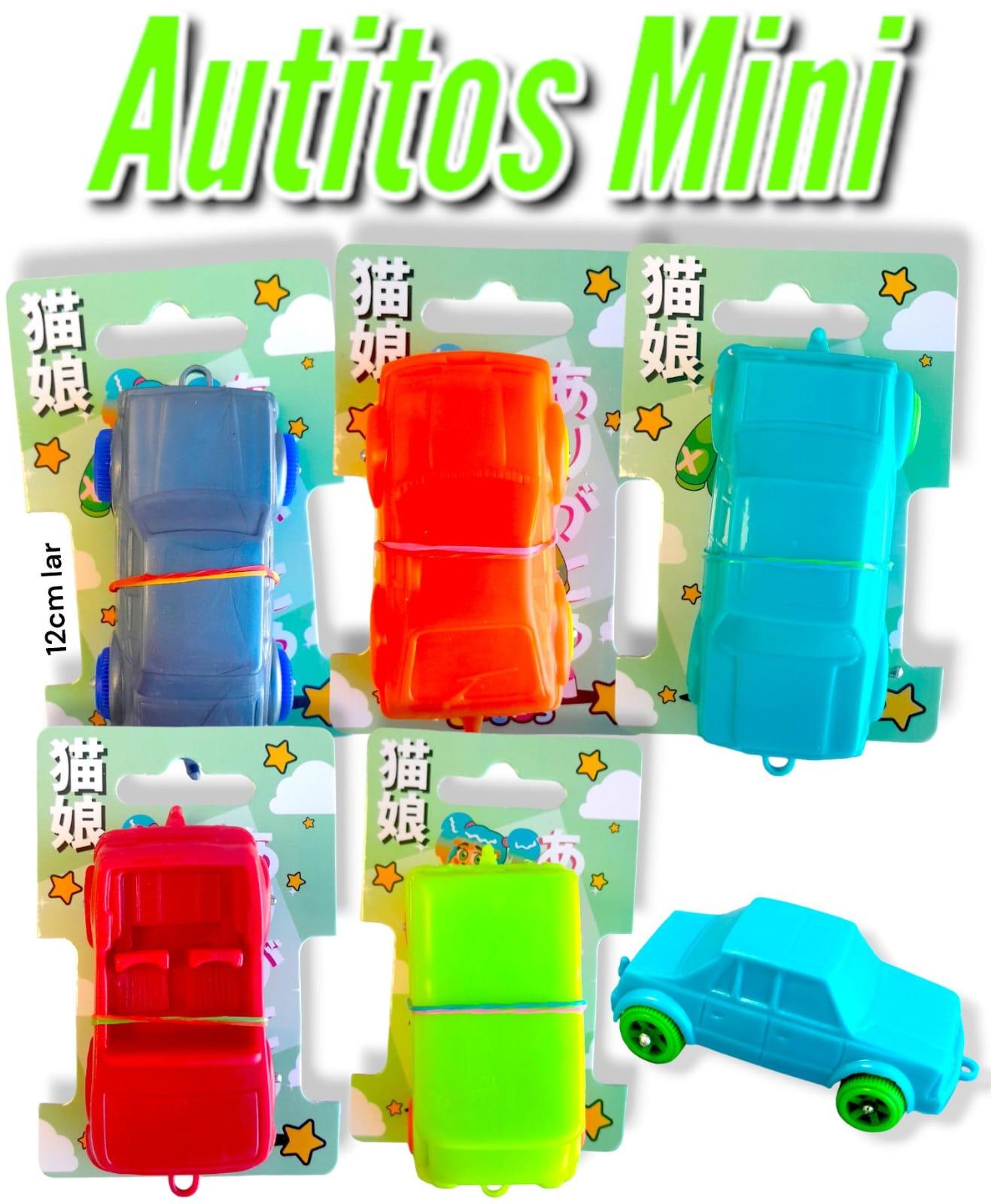 Autitos Mini En Carton Exhibidor 