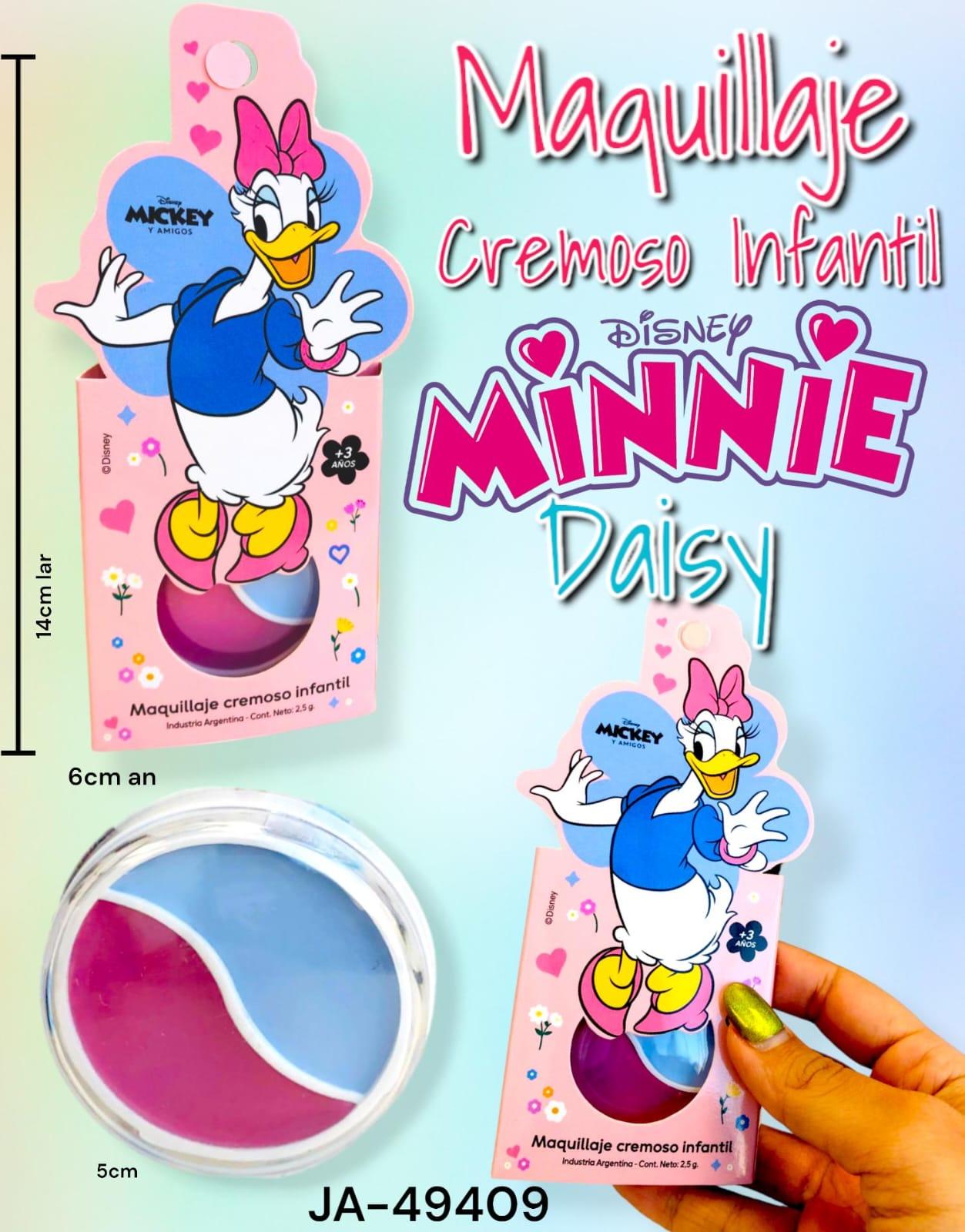 Maquillaje Cremoso Infantil Cajita MINNIE DAISY