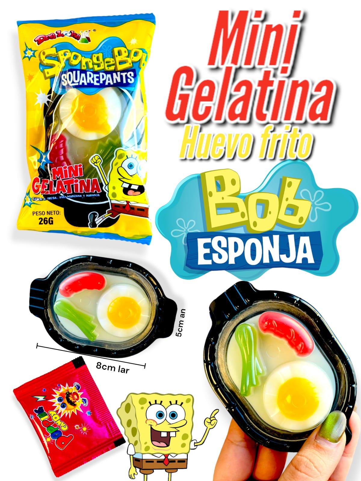 Mini Gelatina Huevo Frito BOB ESPONJA