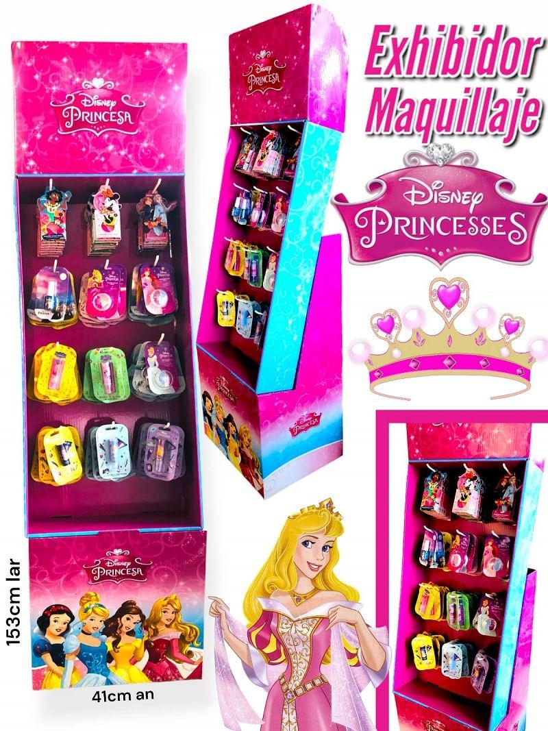 Exhibidor de Maquillaje PRINCESAS con 96 articulos