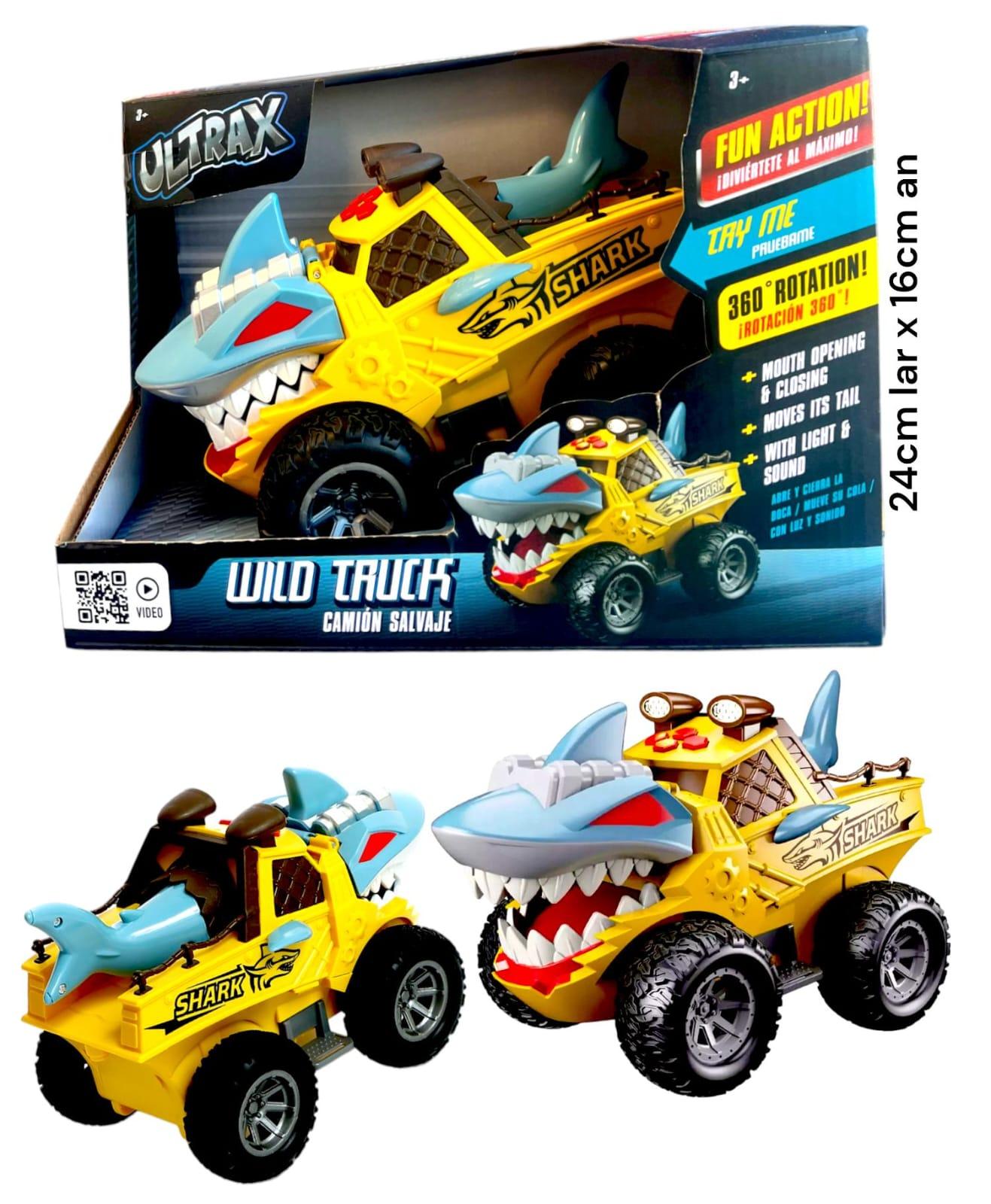 Dinosaurs Ultrax Vehiculo 24cm. Luz&Sonido 