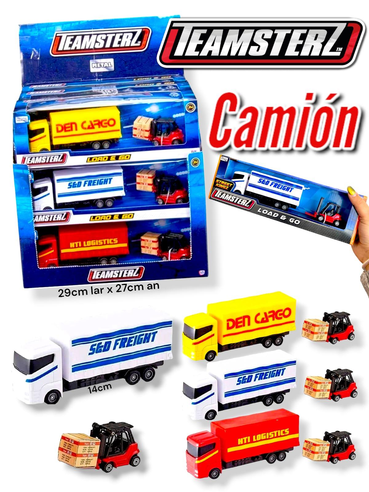 Teamsterz Metal Street Kingz: Set logistico Camion + montacarga