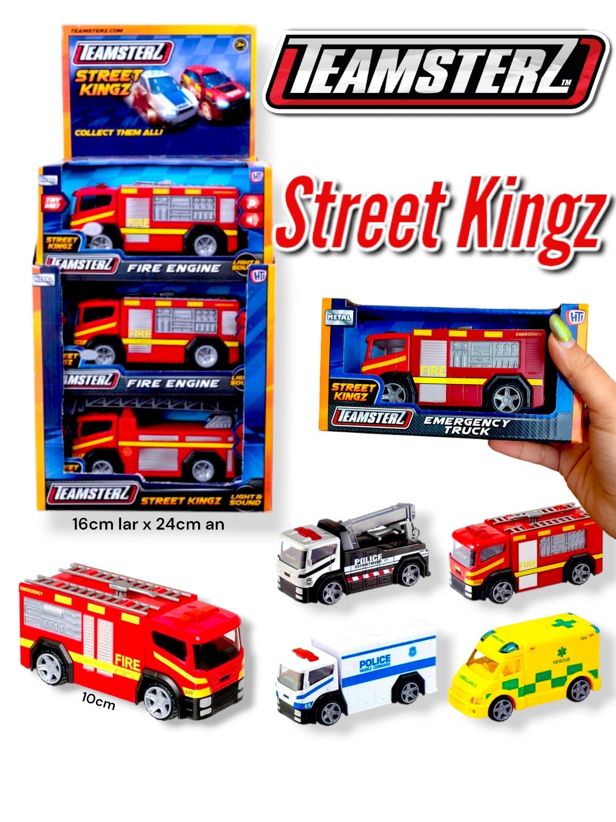 Teamsterz Metal Street Kingz:  Vehiculos de Emergencia