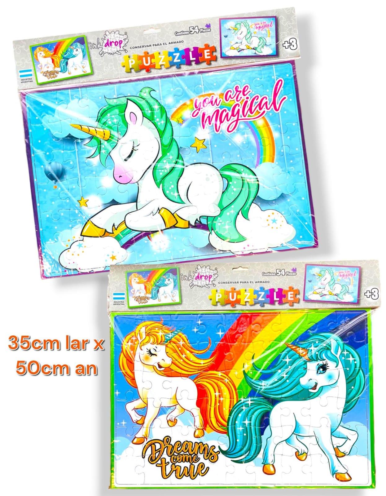 Juego de ROMPECABEZA Puzzle Unicornios