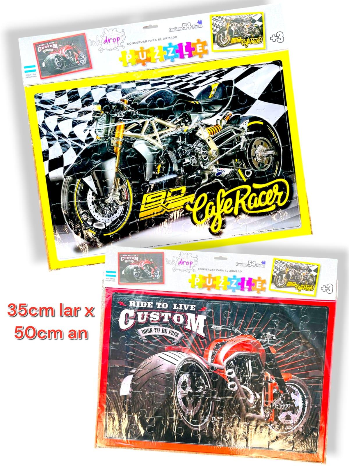 Juego de ROMPECABEZA Puzzle Motocicleta 