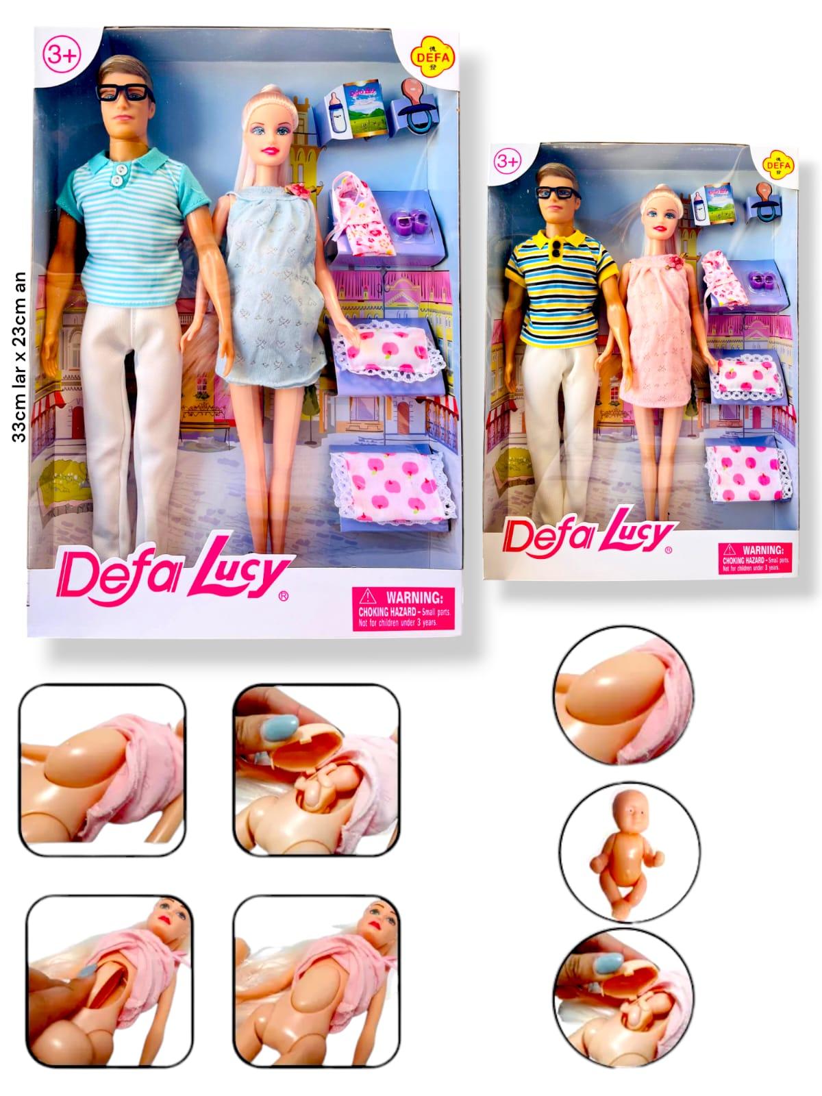 MUÑECA DEFA LUCY Y KEVIN EMBARAZADOS