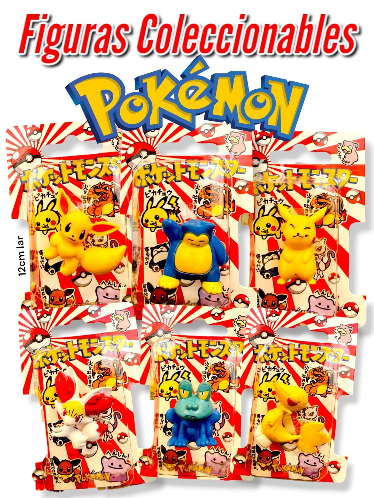 Figuras Coleccionables POKEMON en Carton Exhibidor