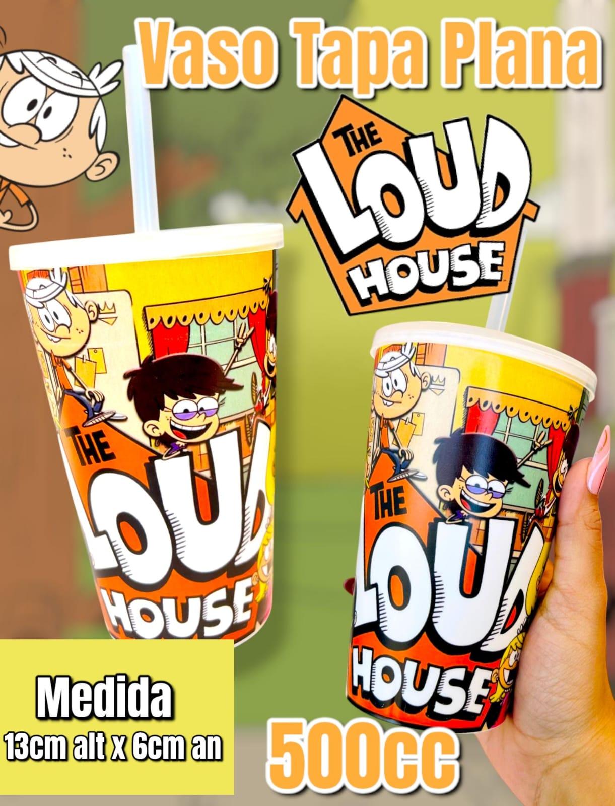 Vaso Tapa Plana con Sorbete Sorbete THE LOUD HOUSE 500cc