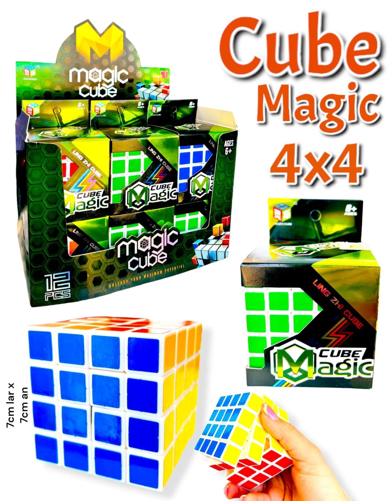 Cubo Mágico LZC 4x4 en caja exhibidora x12