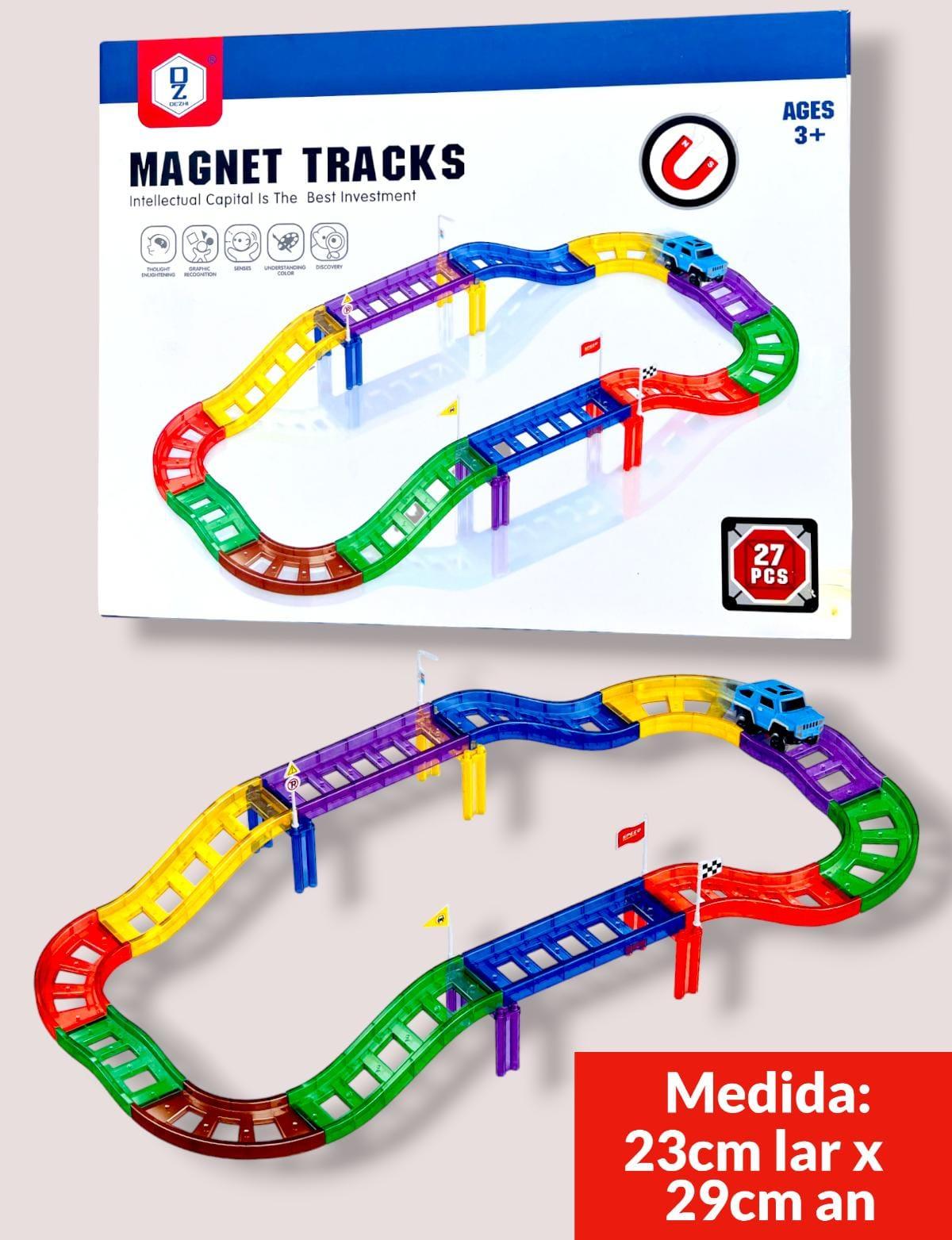 Bloques  Magneticos oz Pista 27 piezas