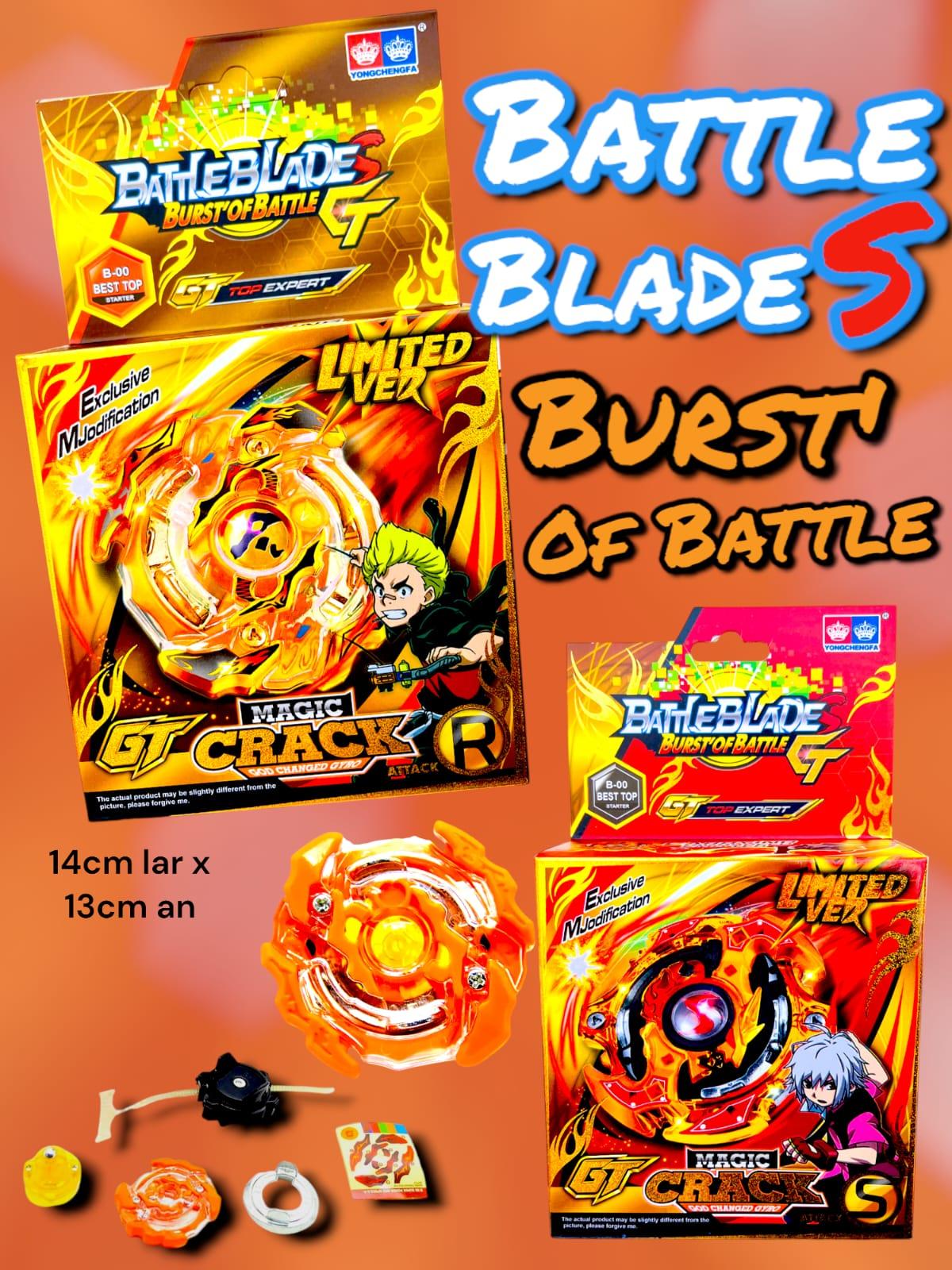 Battle BladeS Magic Crack Trompo con lanzador