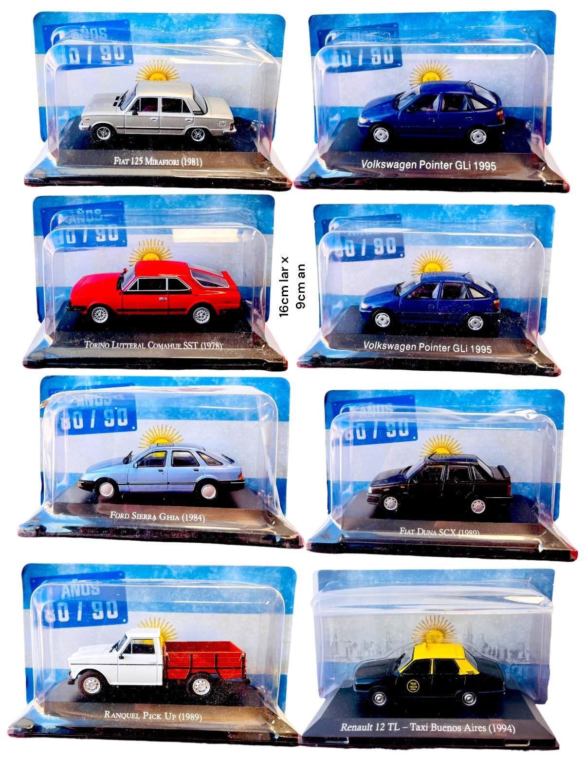 Autos INOLVIDABLES ARGENTINA AÑOS 80/90