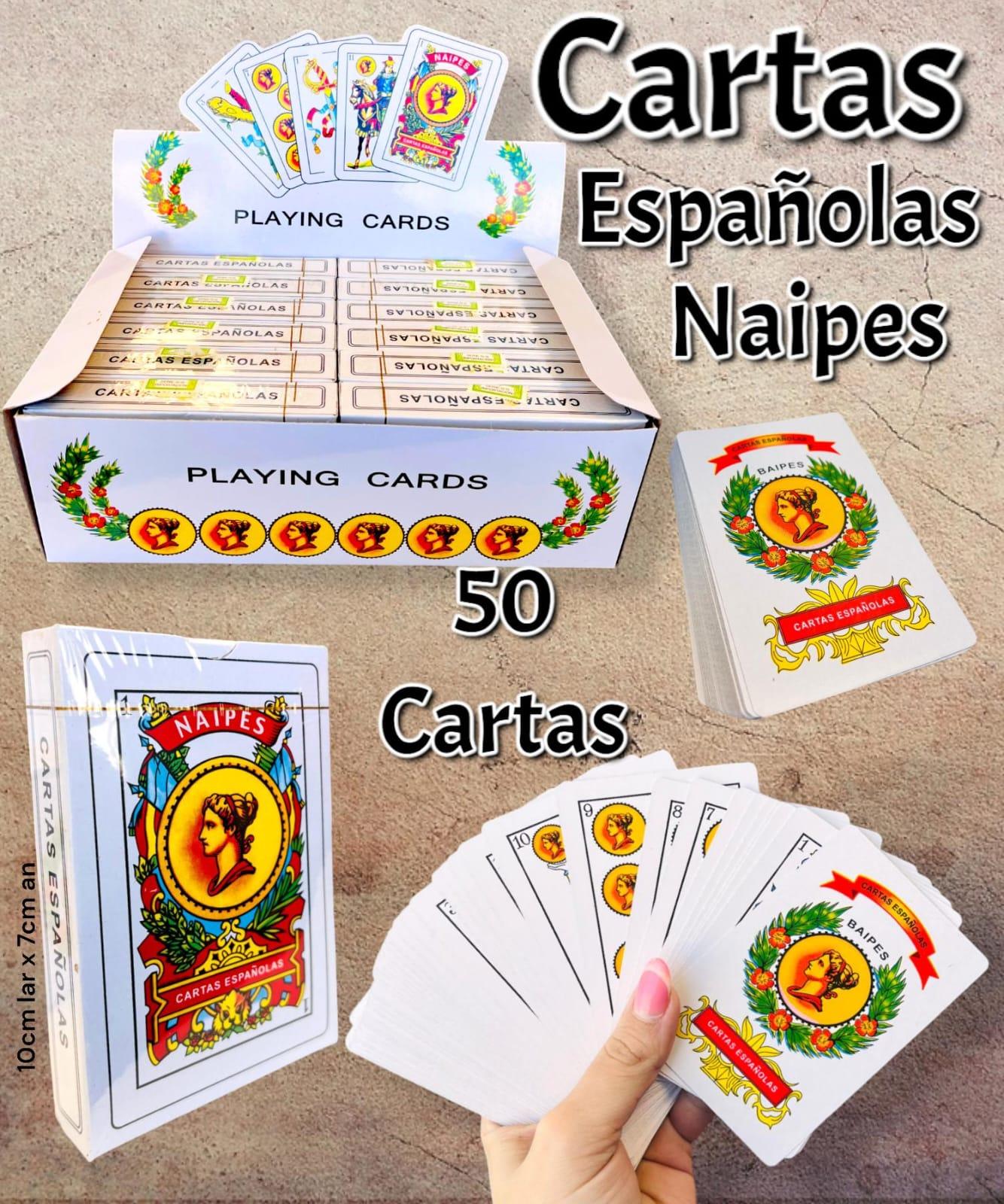 Naipes Cartas Españolas x 50 importada