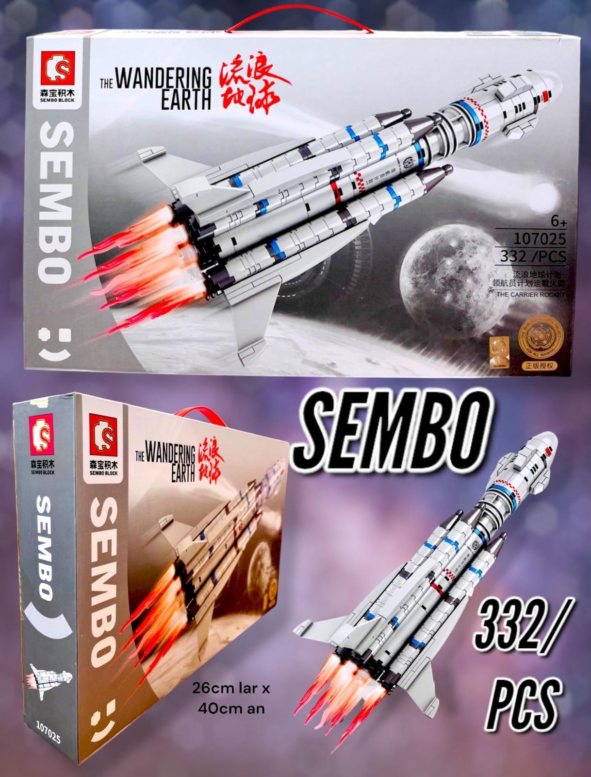 COHETE ESPACIAL WANDERING EART SEMBO 332/Pcs