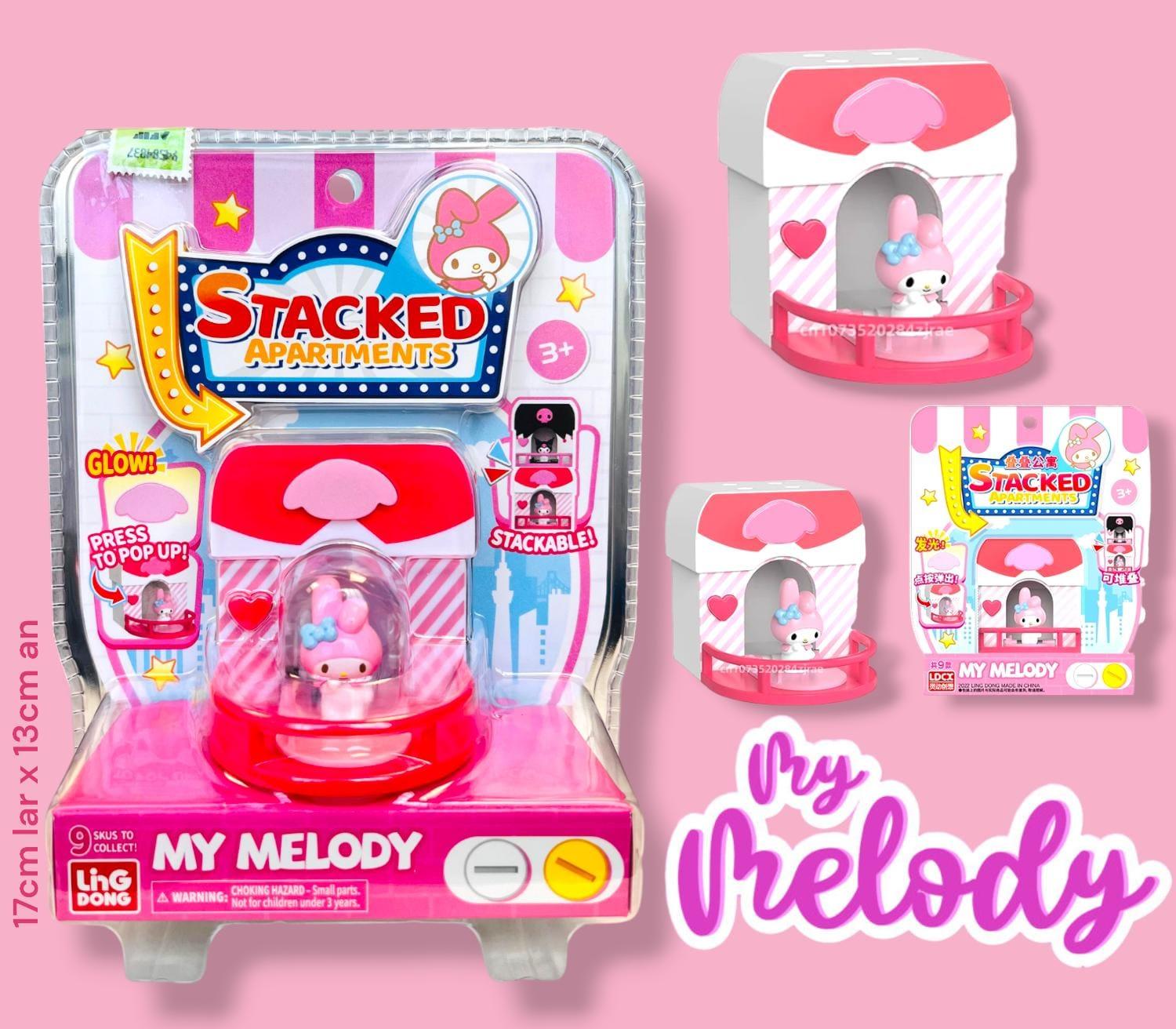 My Melody Playset Stacked Apartments Series