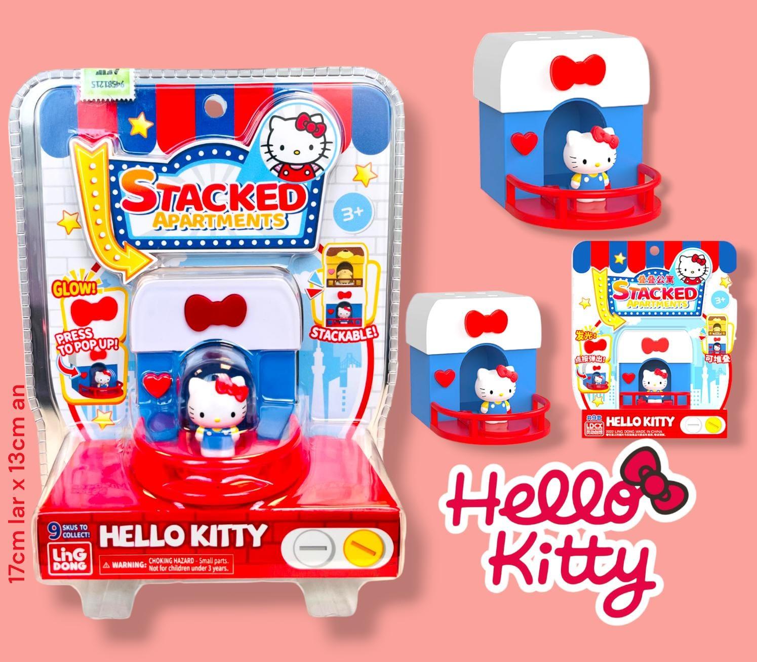 Hello Kitty Playset Stacked Apartment Series