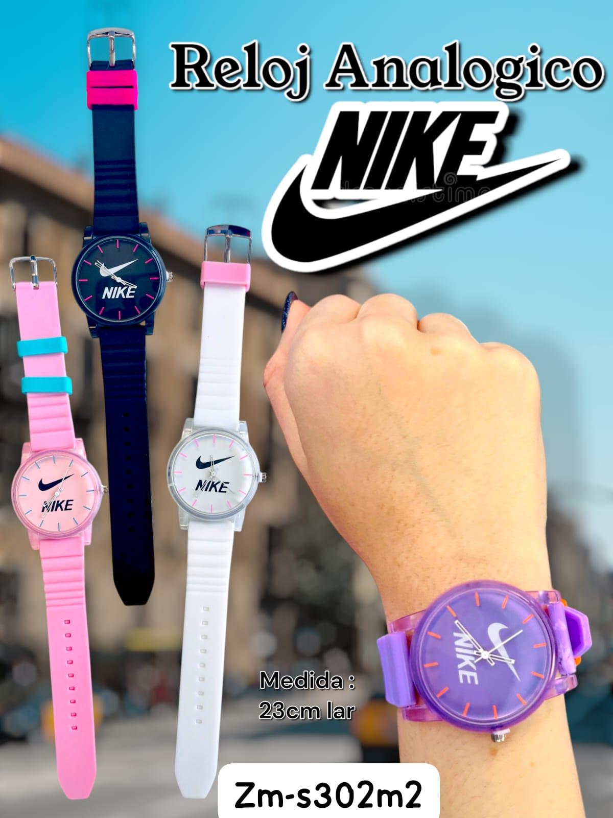 Reloj Analogico Silicona  NIKE combinado