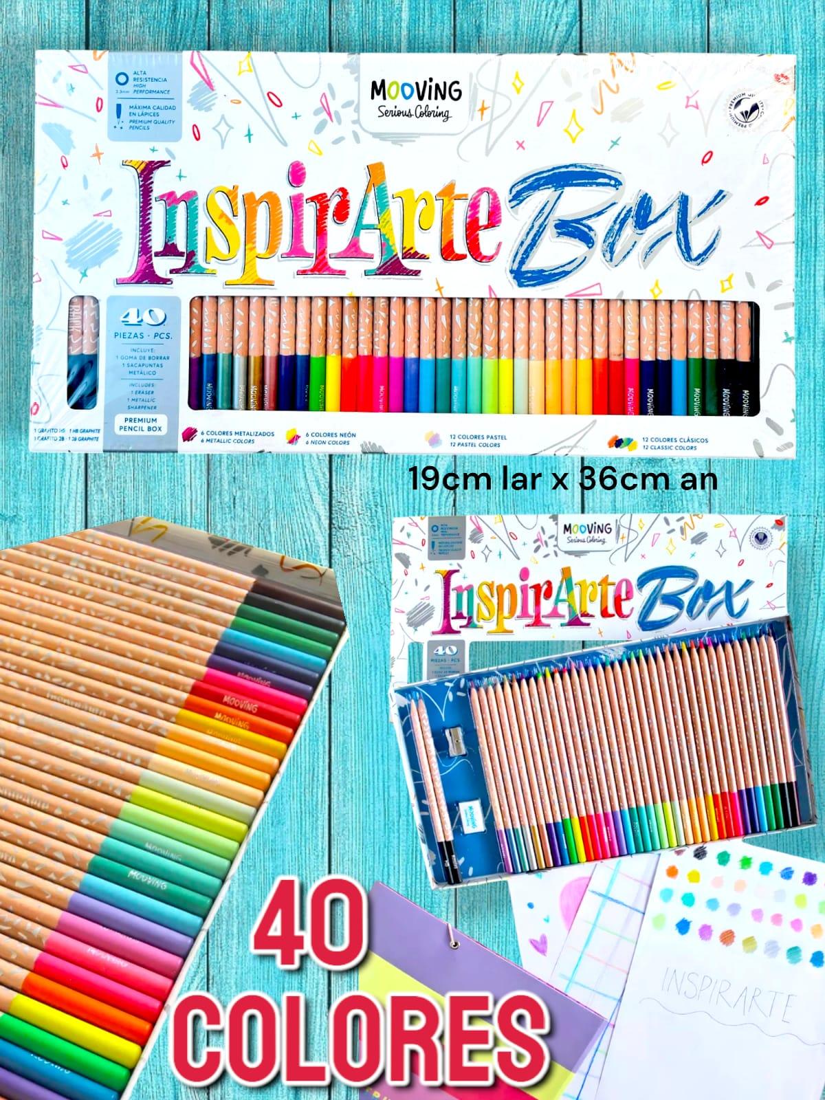 SET INSPIRARTE BOX X 40 MOOVING