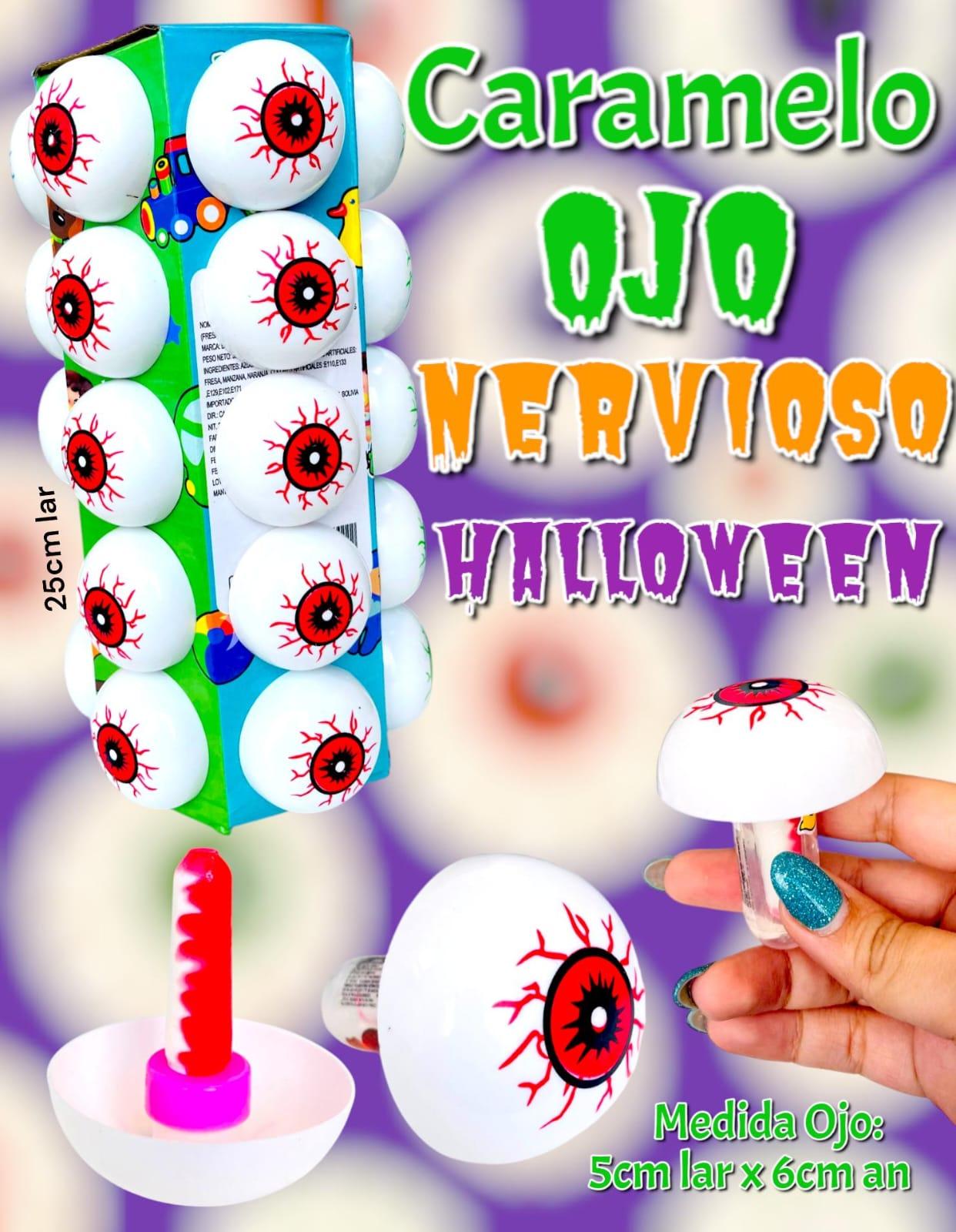 Caramelo OJO NERVIOSO Halloween