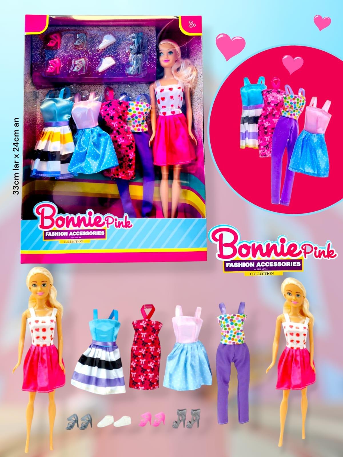 Muñeca BONNIE PINK FASHION ACESORIES COLLECTION 